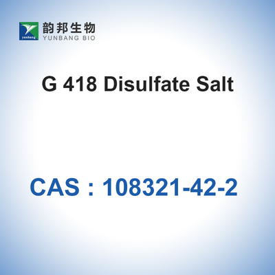 CAS 108321-42-2 matières premières d'antibiotique de sel de Geneticin G418 Disulfate