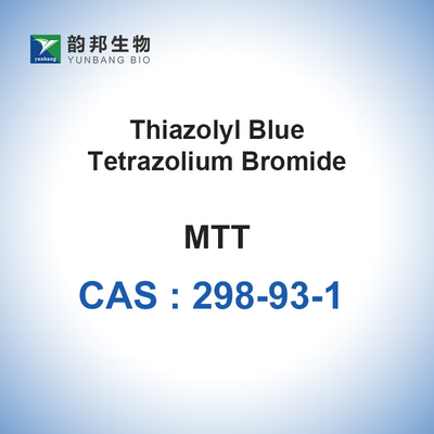 MTT CAS 298-93-1 biologique souille le bromure bleu de 98% Thiazolyl Tetrazolium