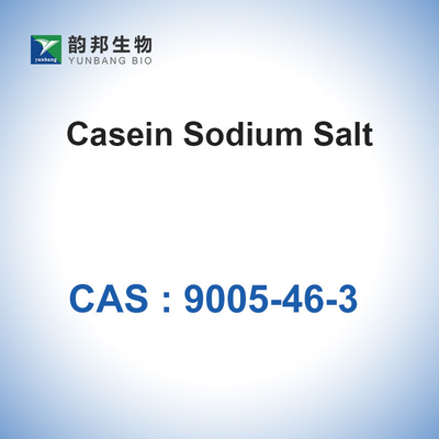 La caséinate de sodium de CAS 9005-46-3 saupoudrent le sel de sodium de caséine d'IVD du lait de vache