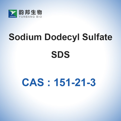 Électrophorèse de CAS 151-21-3 de poudre de sulfate dodécylique de sodium d'IVD SDS