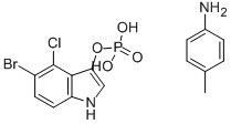 CAS 6578-06-9 5-bromo-4-chloro-3-indolyl phosphate p-toluidine sel,BCIP P-toluidine sel, X-phosphate p-toluidine sel