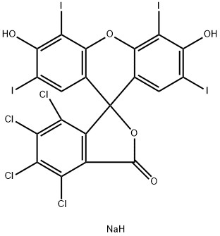 Sel de sodium de rose du Bengale CAS 632-69-9