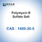 Temp 1405-20-5 antibiotique du stockage 2-8°C de poudre de sulfate de la polymyxine B de CAS