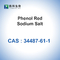 CAS 34487-61-1 Biologique de catégorie soluble dans l'eau salée de sel de sodium rouge de phénol de CAS 34487-61-1