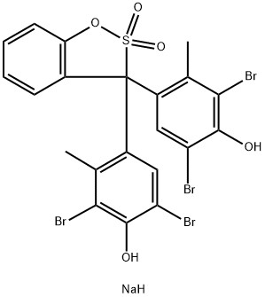 CAS 62625-32-5 Bromocrésol sel de sodium vert réactif ACS, teneur en colorant 90%