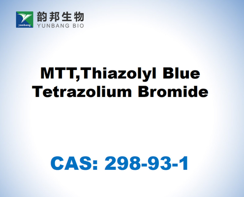 CAS 298-93-1 MTT Thiazolyl bleu Bromure de tétrazolium