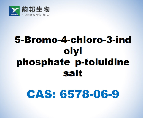 CAS 6578-06-9 5-bromo-4-chloro-3-indolyl phosphate p-toluidine sel,BCIP P-toluidine sel, X-phosphate p-toluidine sel