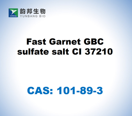 CAS 101-89-3 Sel de sulfate de GBC de grenat rapide CI 37210