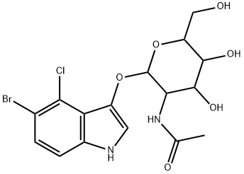 CAS 129572-48-1 5-bromo-4-chloro-3-indolyl-N-acétyl-bêta-D-galactosaminide