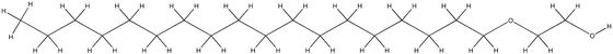 CAS 9005-00-9 Polyethylène glycol octadécyl / réactif biochimique pour laboratoire