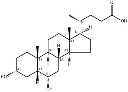 CAS83-49-8 Acide hyodésoxycholique réactif biochimique pour laboratoires
