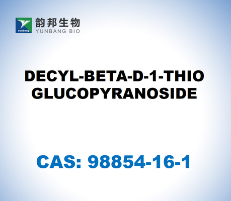 CAS 98854-16-1 DECYL-BETA-D-1-THIOGLUCOPYRANOSIDE, dont le résultat est un résultat positif
